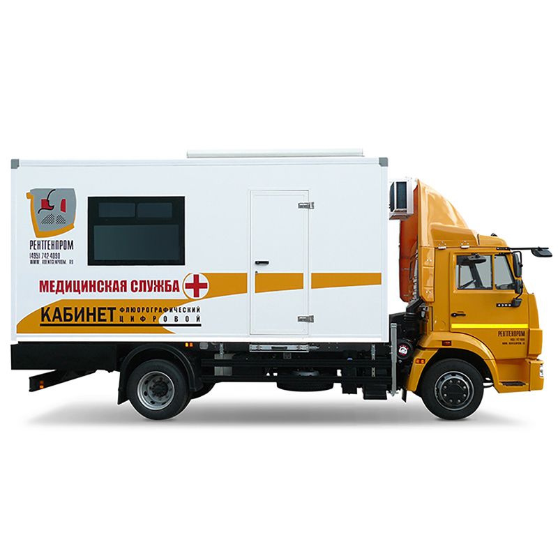 Мобильный диагностический кабинет Амико КФП-Ц-РП (КАМАЗ-4308)